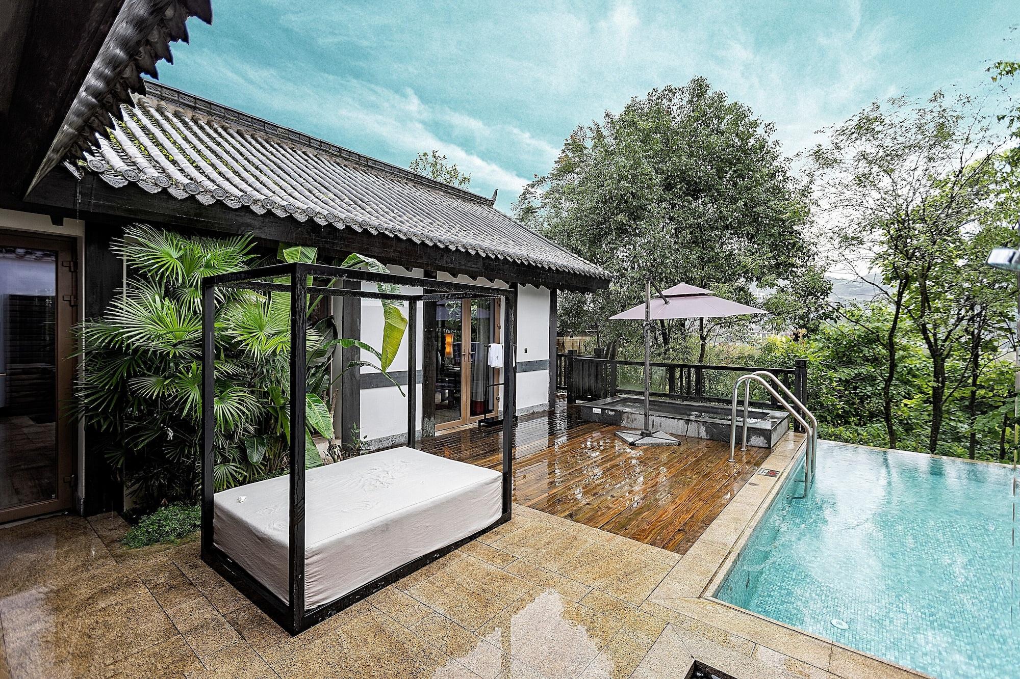 Отель Banyan Tree Chongqing Beibei Экстерьер фото