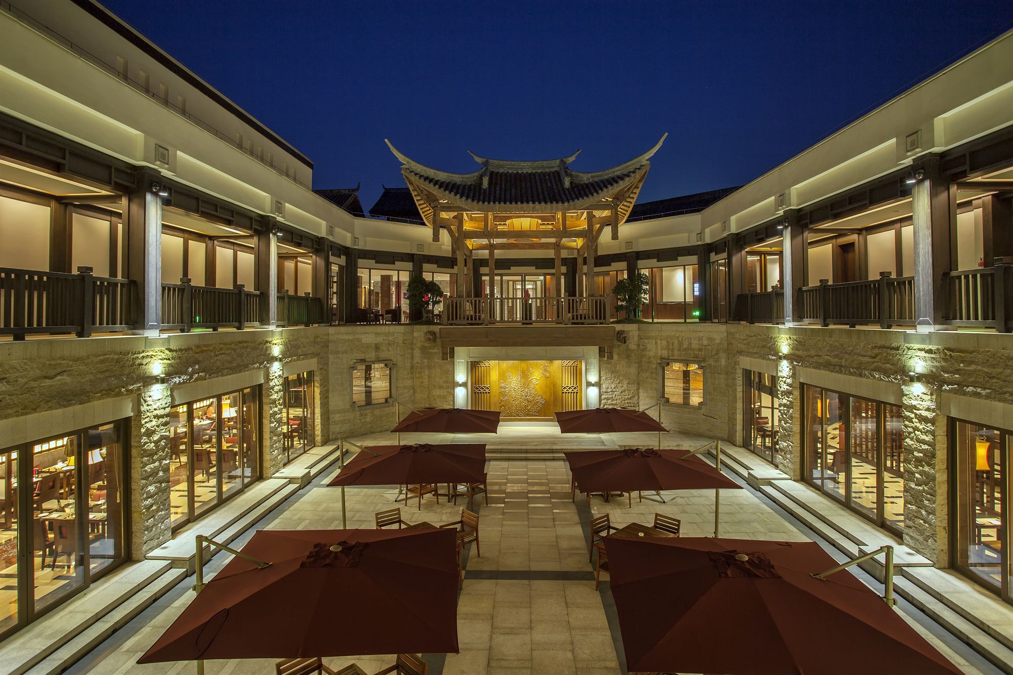 Отель Banyan Tree Chongqing Beibei Экстерьер фото